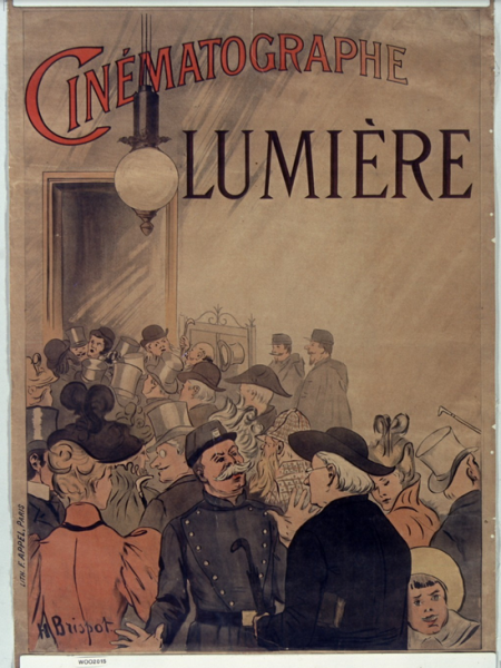 Affiche du cinématographe Lumière